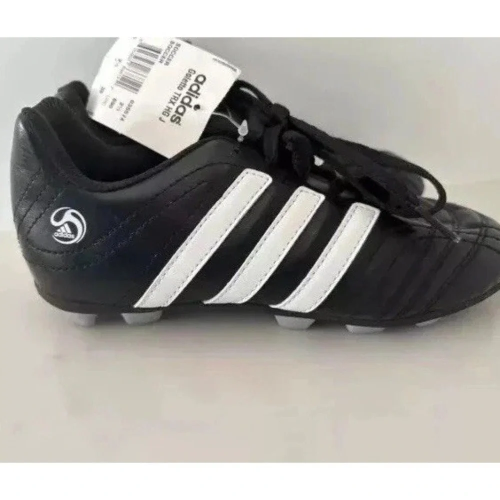 New Adidas Kids Soccer Shoes Youth 3 New Black White Or Football Baseball